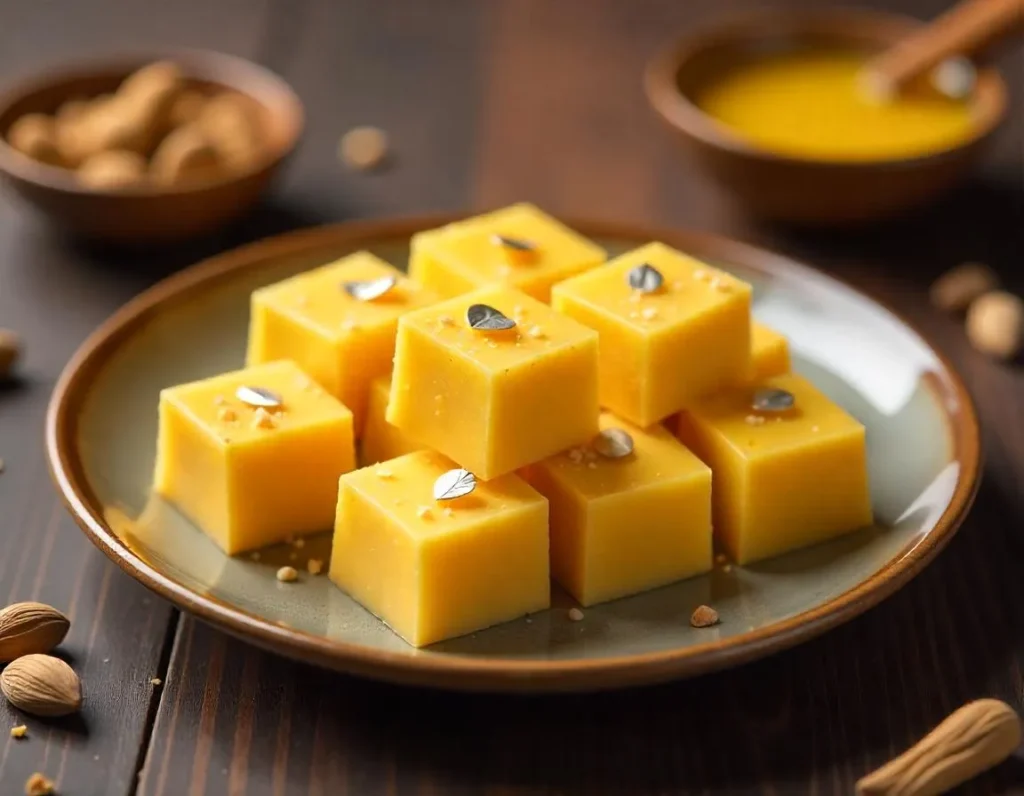  Vegetarian Desserts - 7 Cup Burfi
