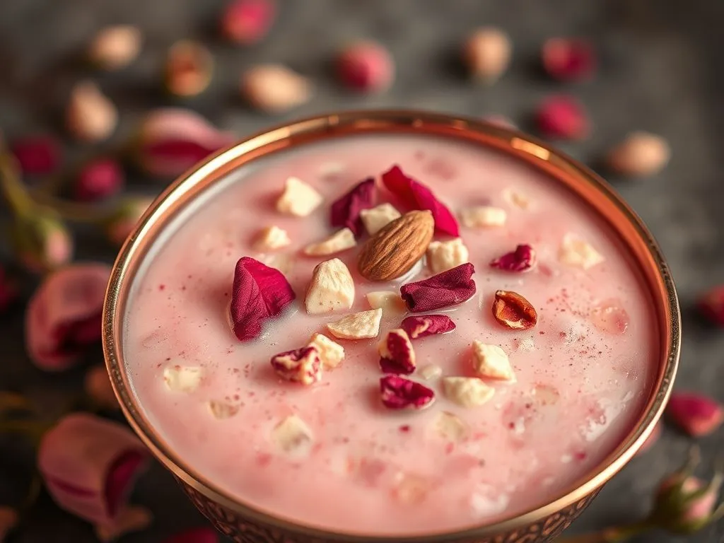 Festival dessert ideas - Gulkand Seviyan Kheer