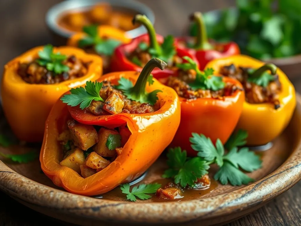 Veg Lunch - Bharwa Shimla Mirch