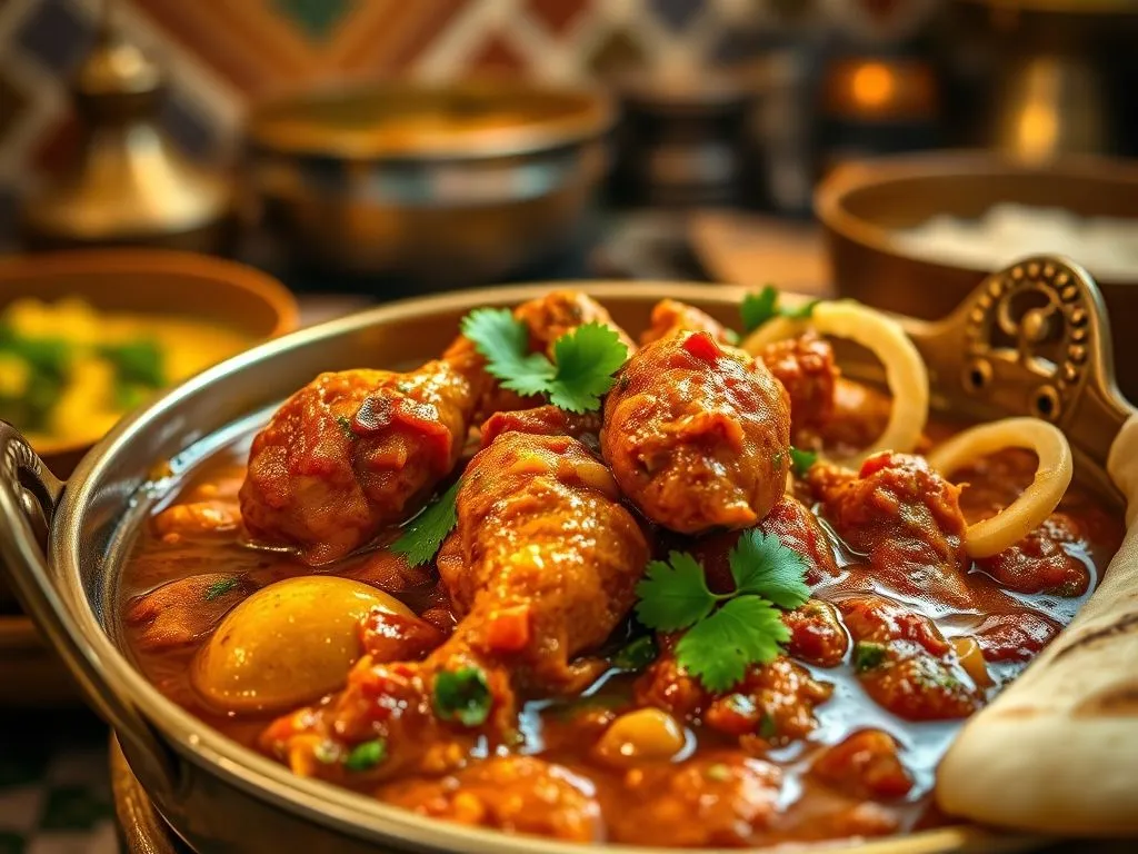 Nonveg Lunch Healthy Recipe - Bhuna Chicken