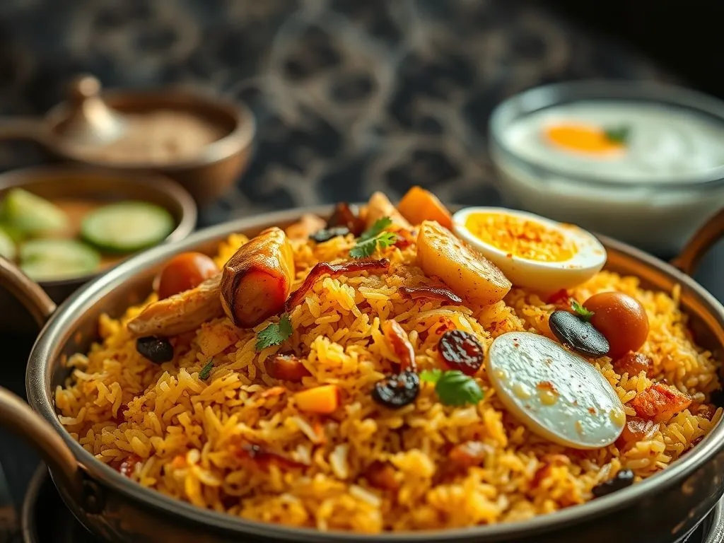 nonveg fast food lunch - Bombay Biryani