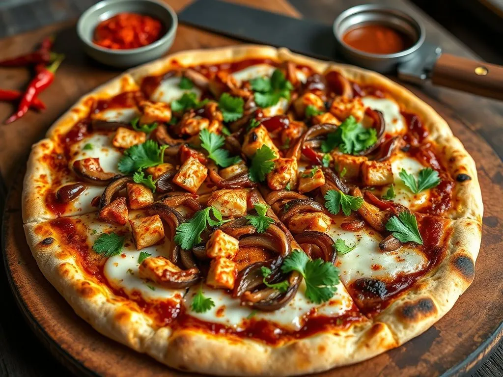 Pizza Recipes - Chicken Barbecue Pizza