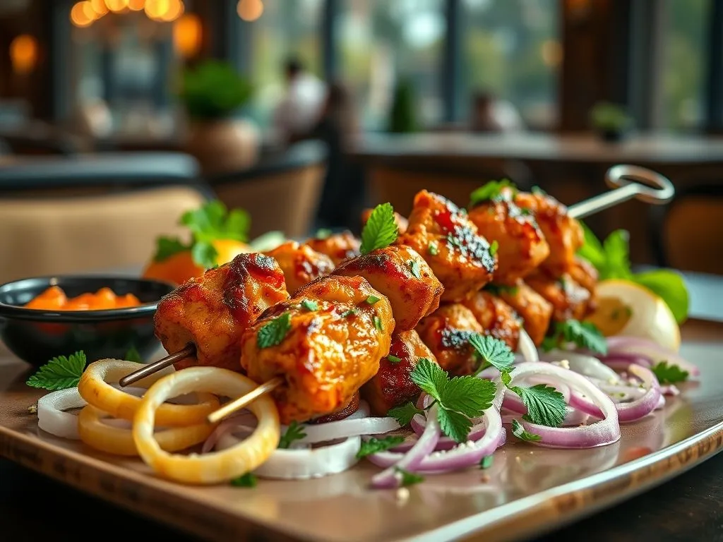 Non Vegetarian Healthy Snack - Chicken Kebab