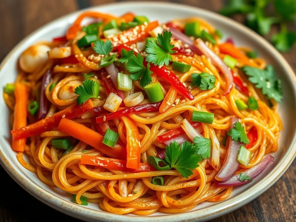 Vegetable Noodles - Chinese Bhel