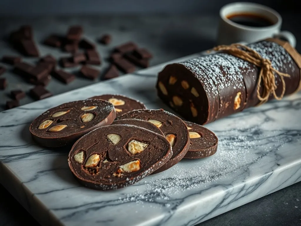 Raksha Bandhan Desserts - Chocolate Salami