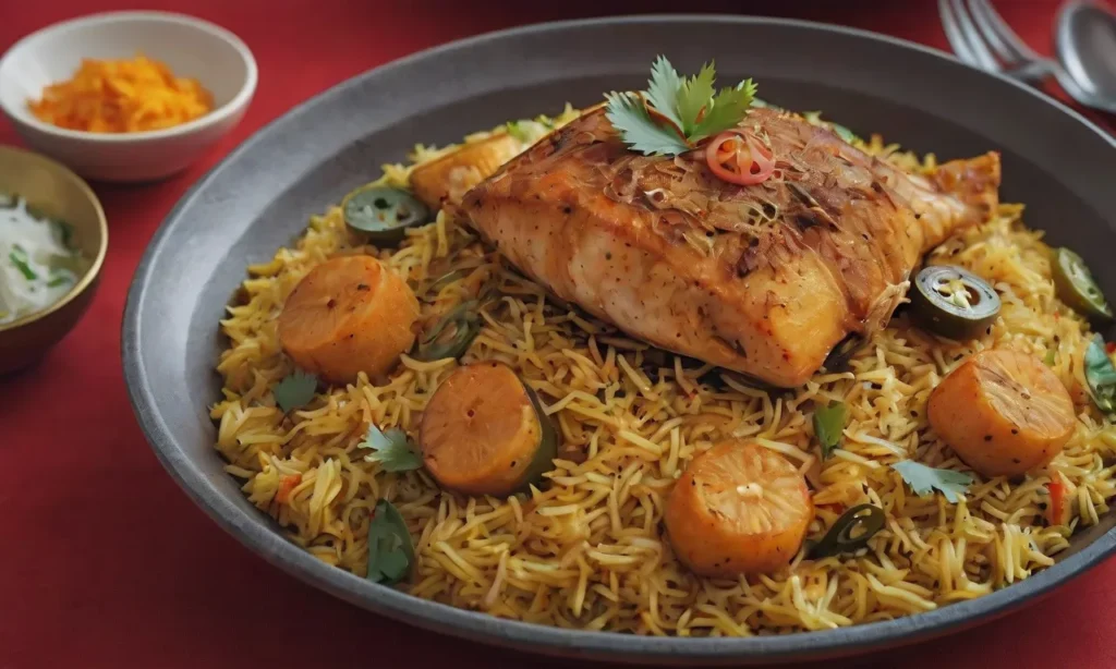 Biryani Recipe - Fish Biryani