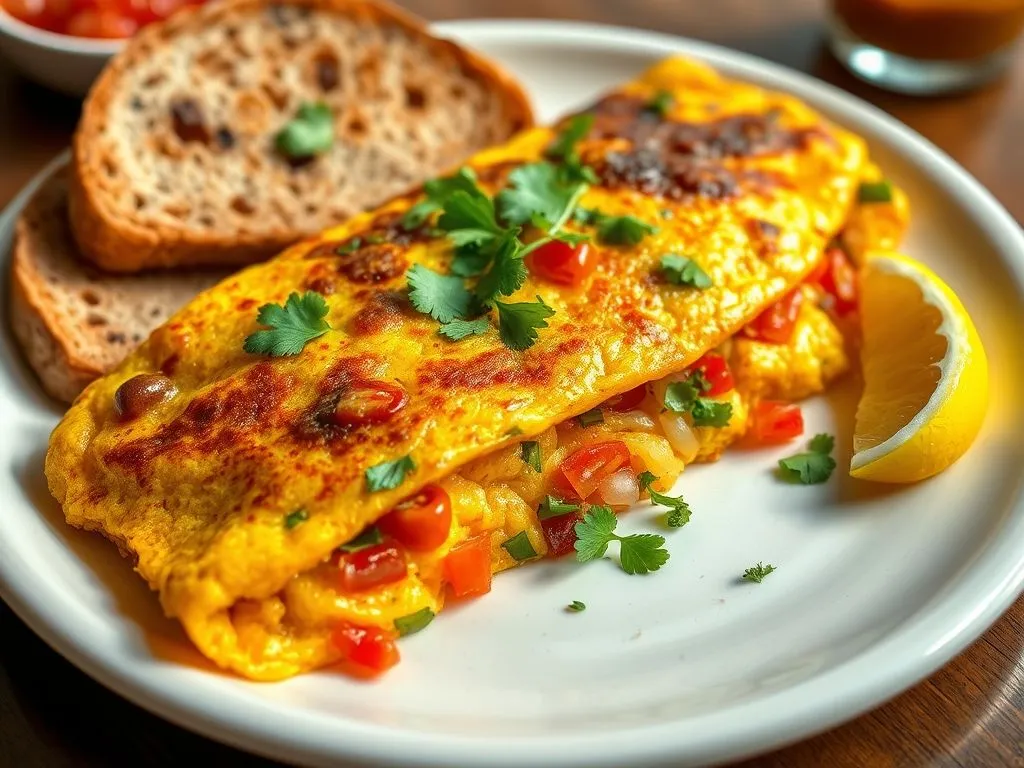 Healthy Egg Recipes - Masala Omlette
