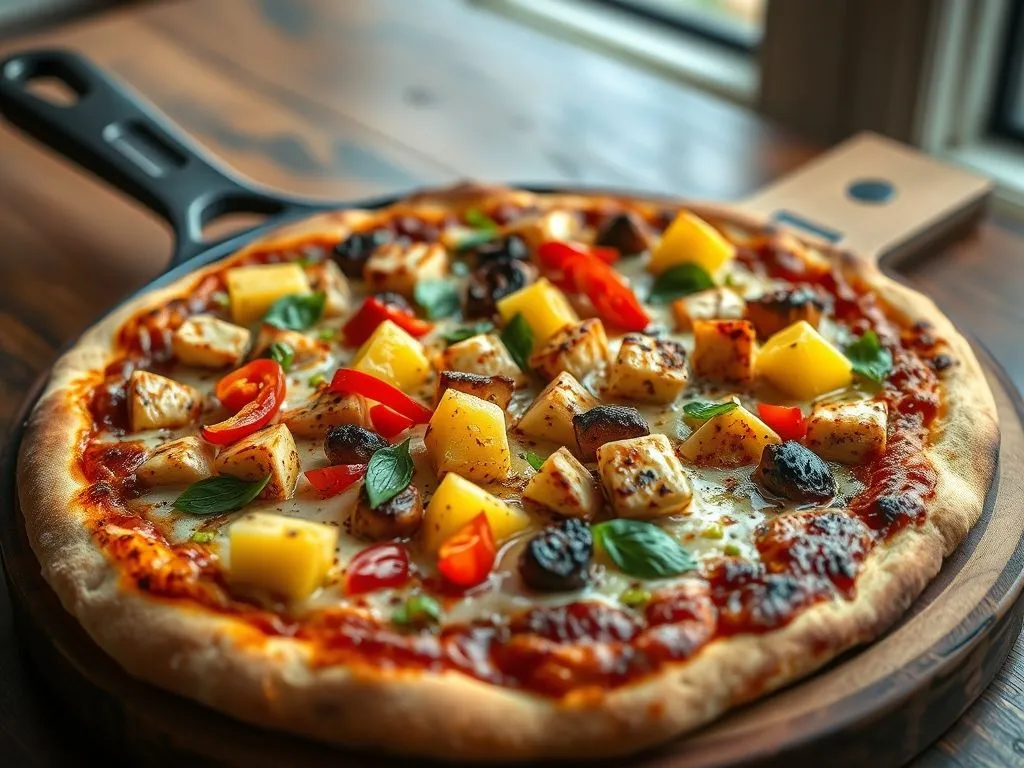 Pizza Recipes - Paneer Tikka Tawa Pizza