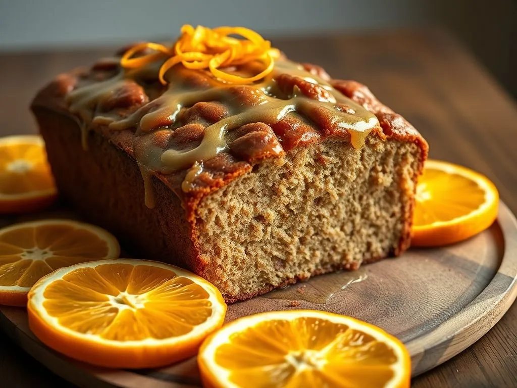 Independence Day Desserts - whole wheat orange honey cake